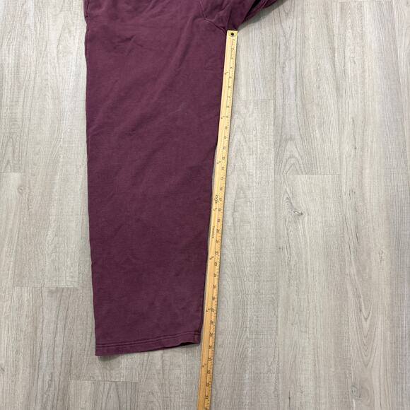 Vintage Central Michigan University Chippewas Sweatpants Men's Large Red Yellow - Picture 6 of 8